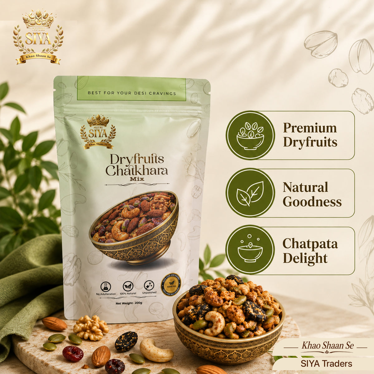 Dryfruits Chatkhara Mix