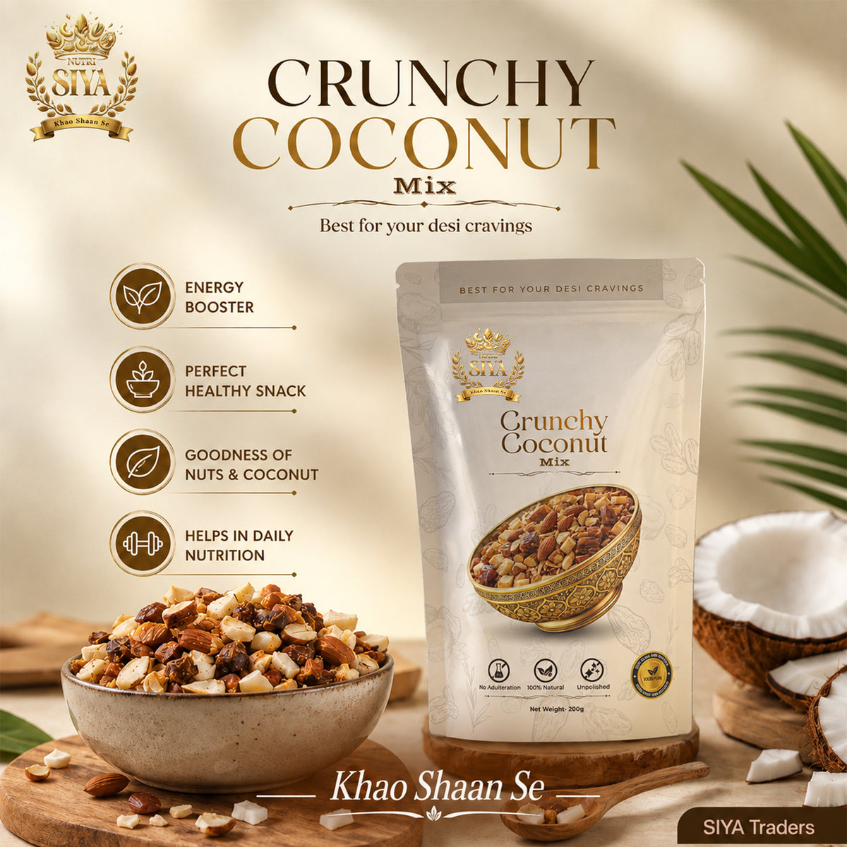 Crunchy Coconut Mix
