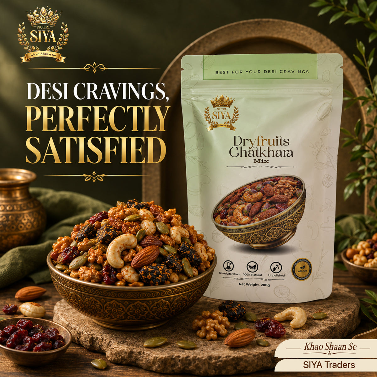 Dryfruits Chatkhara Mix