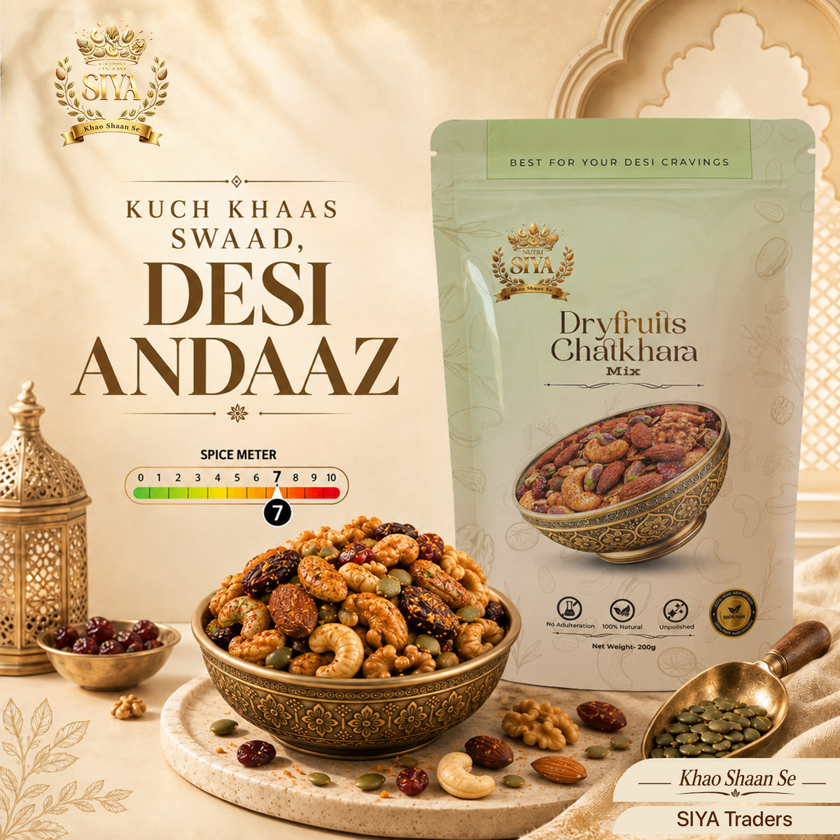 Dryfruits Chatkhara Mix