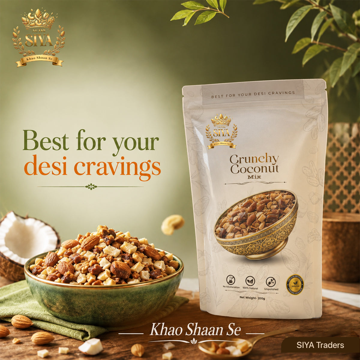 Crunchy Coconut Mix