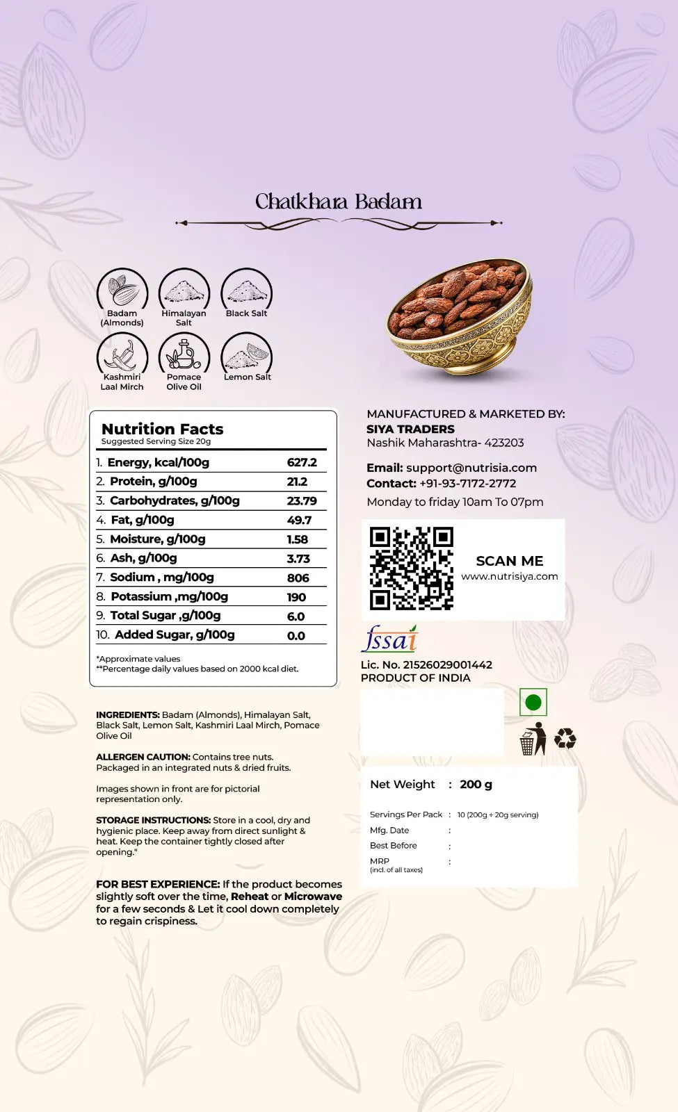 Chatkhara Badam